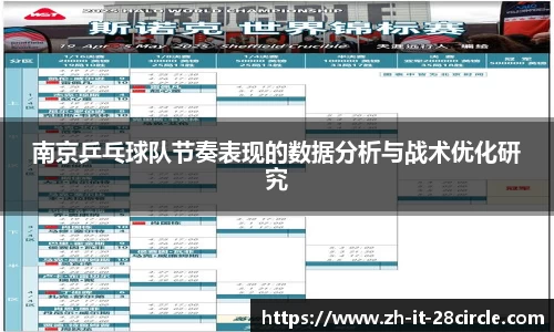 南京乒乓球队节奏表现的数据分析与战术优化研究